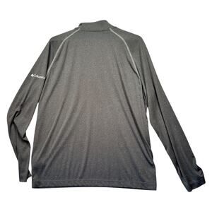 Columbia Golf Pullover 1/4 Zip Size Large Gray